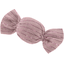 Petite barrette mini bonbon gaze lurex rose - PPMC