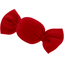 Petite barrette mini bonbon rouge - PPMC