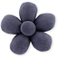 Petite barrette mini-fleur jean fin - PPMC