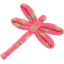 Dragonfly hair slide feuillage or rose - PPMC