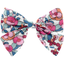 Bow tie hair slide boutons rose - PPMC