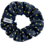 Small scrunchie navy gold star - PPMC