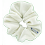 Scrunchie white velvet