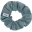 Small scrunchie gaze pois or bleu gris - PPMC