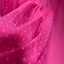 1 m fabric coupon plumetis rose fuchsia