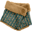 Children fur scarf snood eventail or vert - PPMC