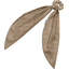 Long tail scrunchie copper linen - PPMC