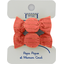 Mini Candy Foam Elastics coral lurex gauze - PPMC