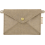Little envelope clutch golden linen - PPMC