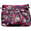 Pleated clutch bag fuchsia poppy - PPMC