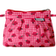 Mini Pleated clutch bag ladybird gingham - PPMC