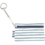Pochette porte-clés rayé bleu blanc - PPMC
