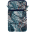 Quilted phone pocket feuillage marine - PPMC