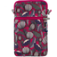 Quilted phone pocket fuchsia poppy - PPMC