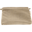 Coton clutch bag golden linen - PPMC