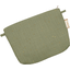 Tiny coton clutch bag almond green with golden dots gauze - PPMC