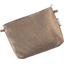 Tiny coton clutch bag copper linen