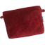 Mini pochette tissu  velours rouge - PPMC