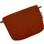 Tiny coton clutch bag terracotta velvet - PPMC