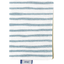 Card holder striped blue gray glitter - PPMC