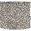 Square flap of saddle bag  leopard - PPMC