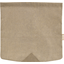 Square flap of saddle bag  golden linen - PPMC