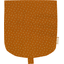 Tapa de mini bolso cruzado caramelo dorado paja - PPMC