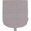 Tapa de mini bolso cruzado triángulo de cobre gris - PPMC