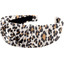 Large Crossed Headband leopard - PPMC