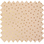 Cotton veil fabric pink coppers spots - PPMC