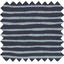 Cotton veil fabric striped silver dark blue - PPMC