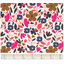 Cotton fabric champ floral