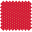 Tissu coton au mètre etoile or rouge ex1025 - PPMC