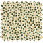 Cotton fabric cream and gold holly ex1107