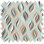 Cotton fabric ex2243 copper almond twists - PPMC