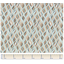 Tissu coton au mètre ex2243 torsades amande cuivrées