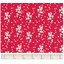 Cotton fabric ex2255 red cherry blossom