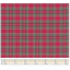 Cotton fabric ex2261 tartan red lurex