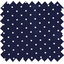 Cotton fabric navy blue spots - PPMC