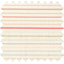 Tissu coton au mètre rayé rose argent - PPMC