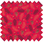 Cotton fabric tiges rouges de noël - PPMC