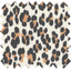 Tissu enduit  au mètre leopard - PPMC