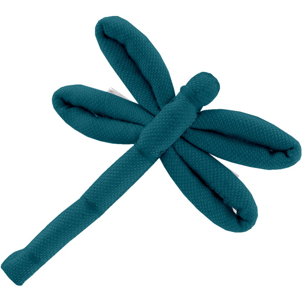 Dragonfly hair slide bleu vert