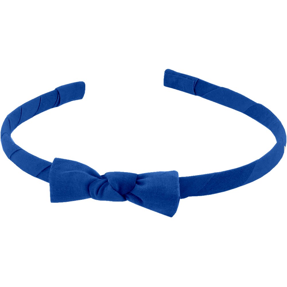 Thin headband navy blue