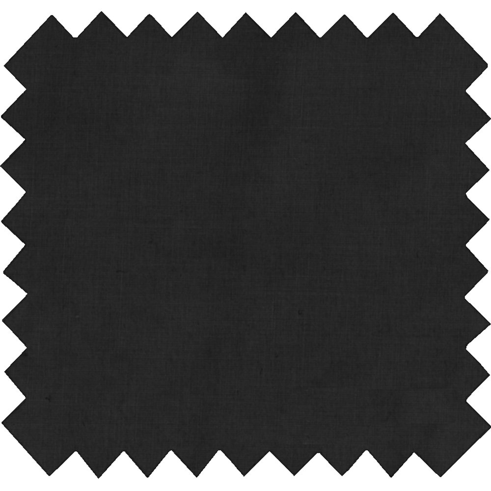 Tissu coton au mètre noir