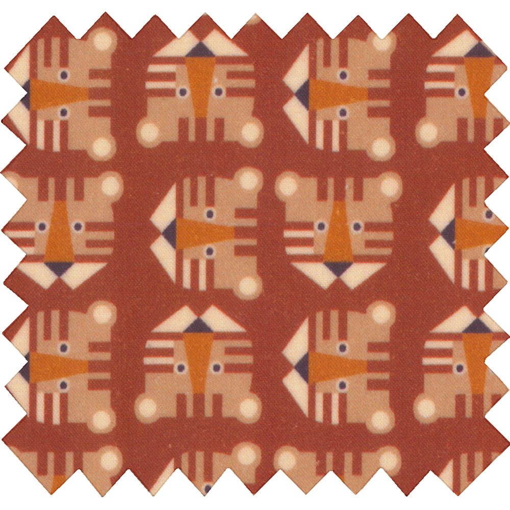 Coated fabric géotigre